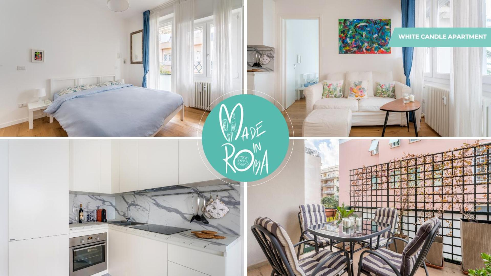 White Candle Apt, Close To San Pietro, Gemelli And Center * Roma